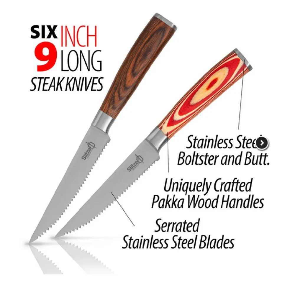 6-pc Steak Knives Set 9